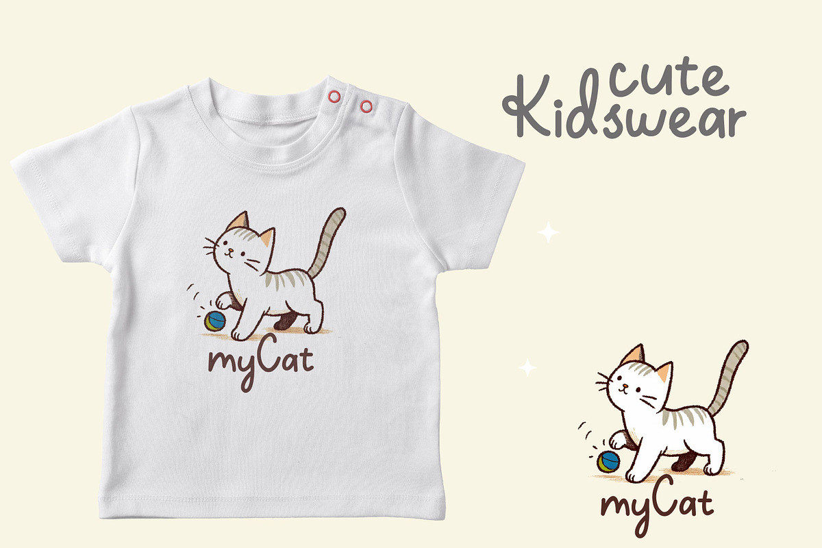 Kitten Cutes Font, a Script Font by fontmuse (Photo 2 of 6)