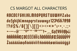 CS Margot Blackletter Font