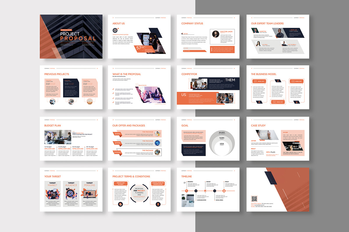 Project Proposal Template, a Brochure Template by crazyOWL (Photo 12 of 12)