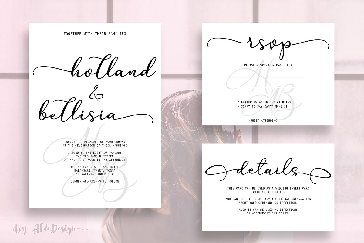 Anything Script || 8 Fonts preview 8