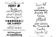 Miss Tiina Fonts - Font Bundle, a Handwritten Font by Miss Tiina (Thumbnail 5 of 7)