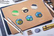 Pixie Badges (21 Illustrations), an Illustration by VishnuSathyan (Thumbnail 3 of 7)