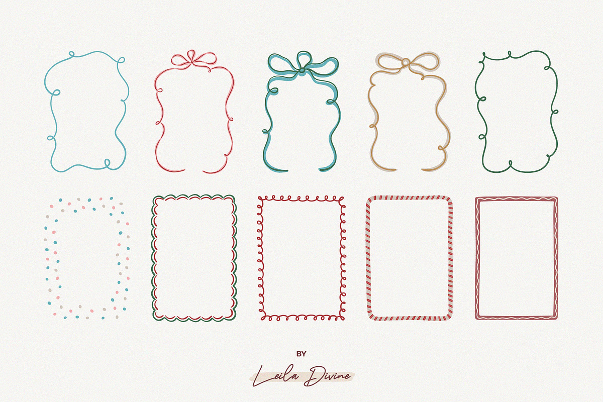 Hand Drawn Christmas Collection, an Object Graphic by Leila Divine (Photo 17 of 22)