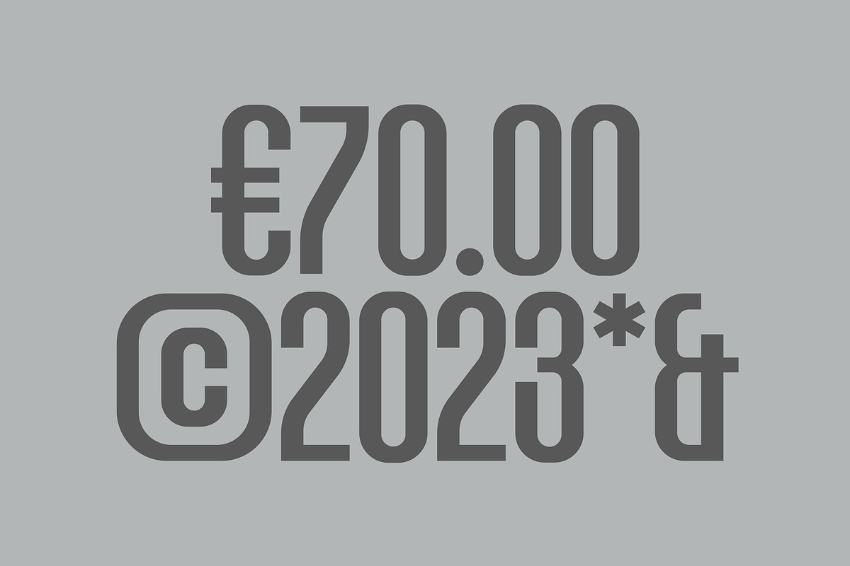 HABER Font, a Sans Serif Font by ILITY© Fonts (Photo 6 of 6)