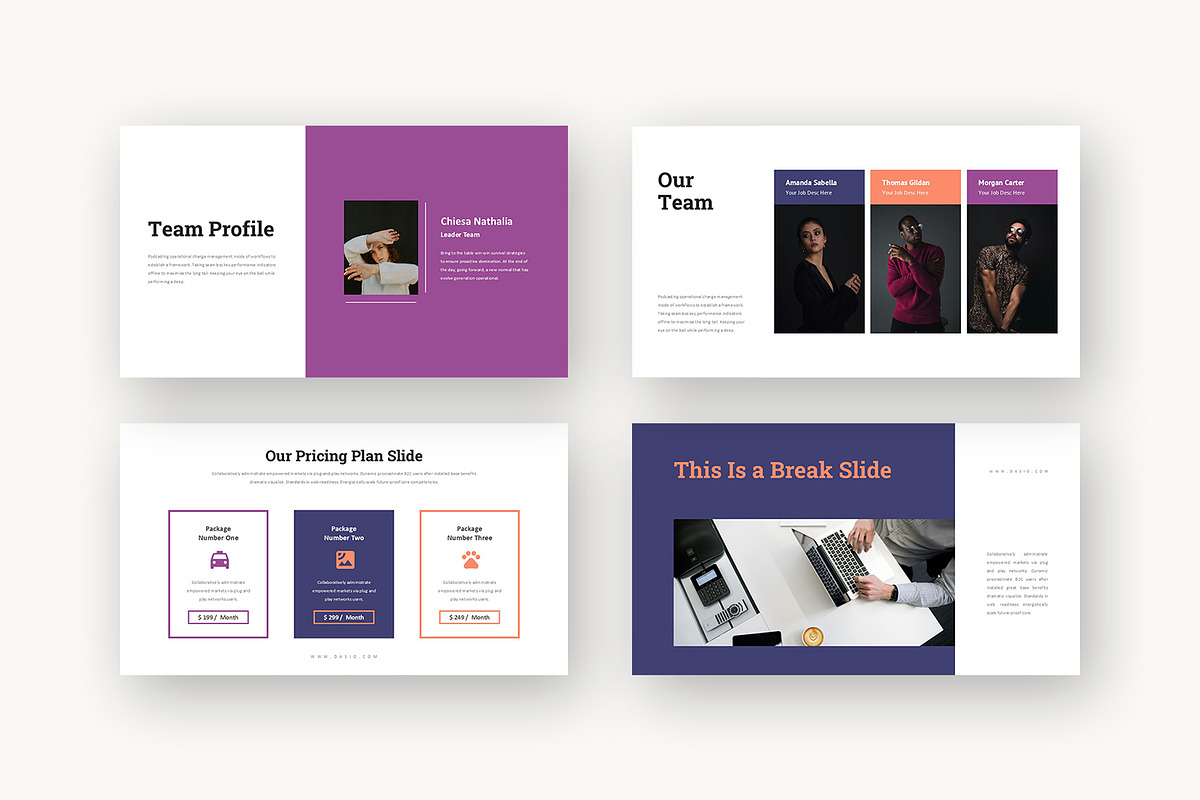Dasio : Company Brief Google Slides, a Presentation Template by Punkl Camp (Photo 4 of 15)