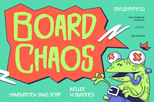 Board Chaos Handwritten Sans Serif