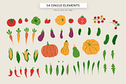 Farm Vegetables | 100% Hand drawn, a Food Illustration by Irina Ostapenko (Thumbnail 4 of 10)