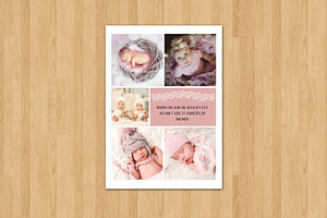 Birth Announcement Template-V10