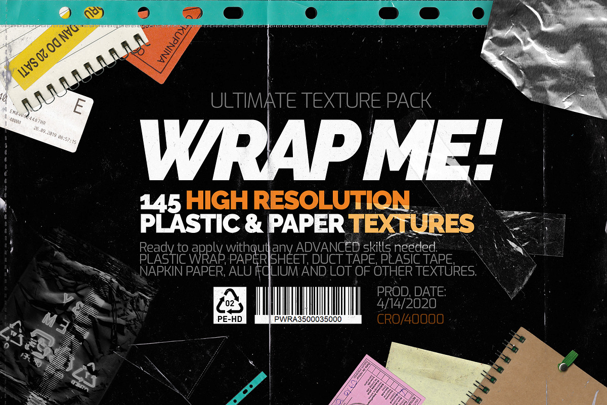 Wrap Me! Ultimate Textures Pack, a Texture Graphic by Leonard Posavec (Photo 1 of 16)