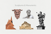250+ Elements - Collage Creator Pack, an Object Graphic by Digi Life (Thumbnail 23 of 32)