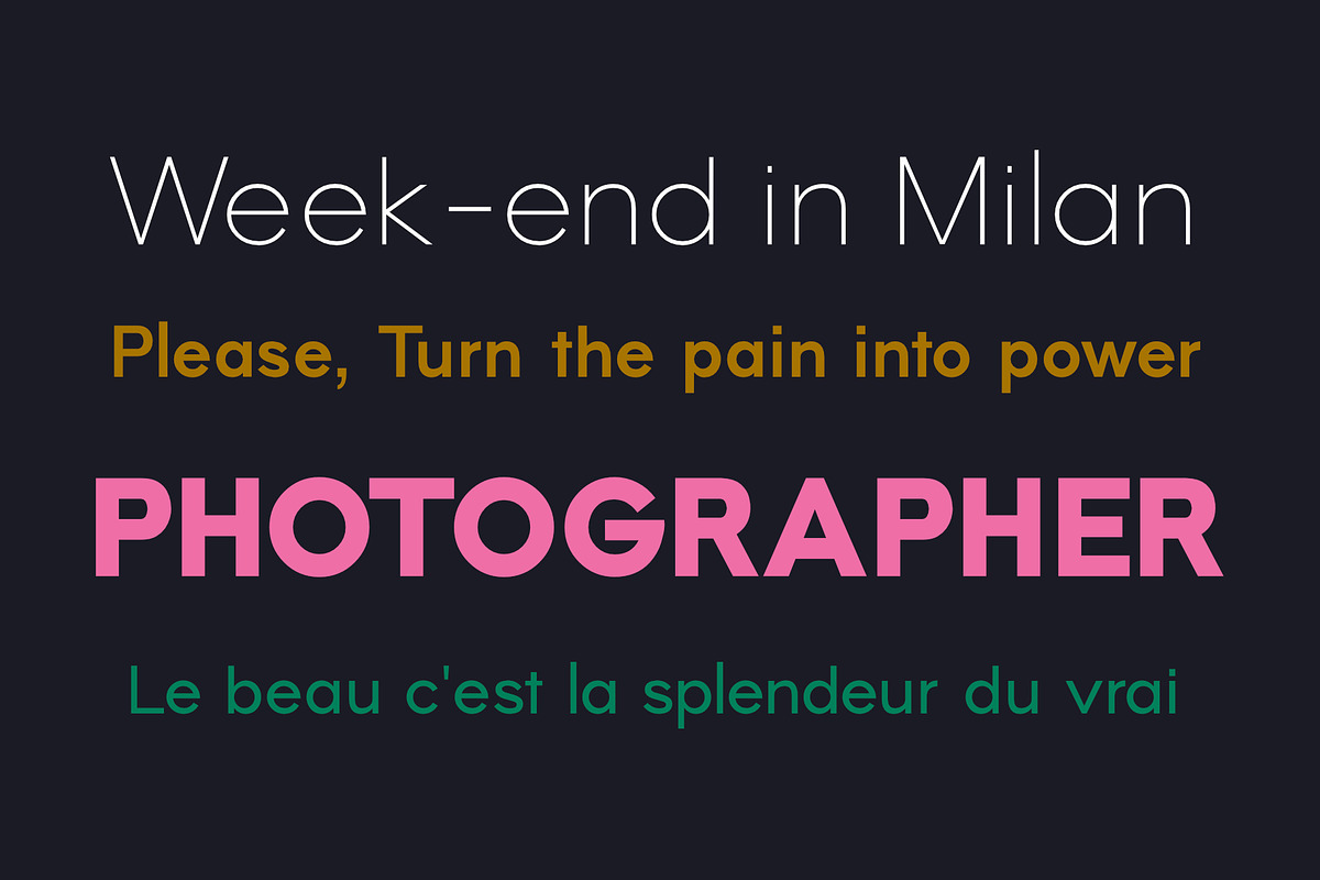 Algoria | Sans Serif Family 36 Font, a Sans Serif Font by Sealoung (Photo 10 of 11)