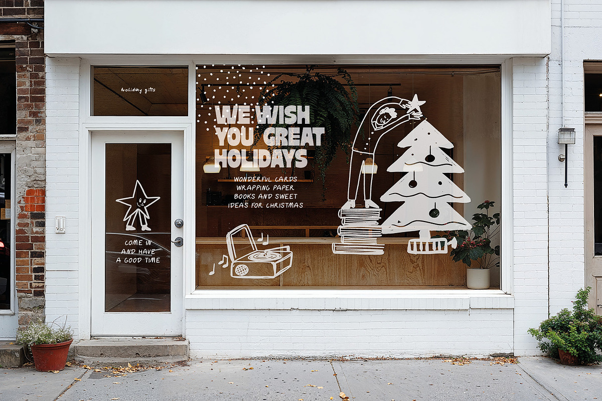 Christmas Vector Illustrations, an Illustration by dicreate (Photo 6 of 12)