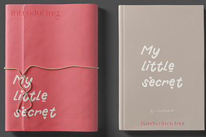 My Little Secret - Handwritten Font