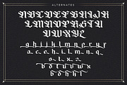 Gracias | Blackletter Font, a Blackletter Font by Pentagonistudio (Thumbnail 9 of 10)
