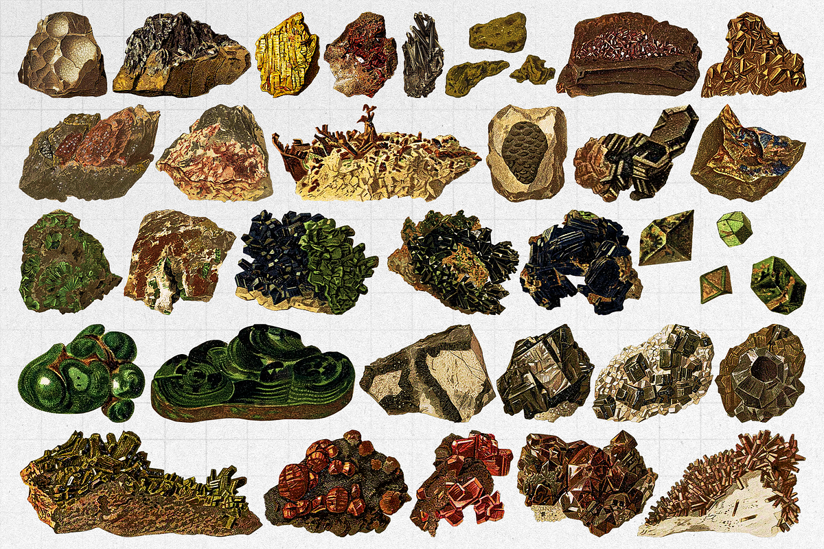 Gemstone Illustrations [1200+ PNG's], an Object Graphic by Meglenov (Photo 19 of 28)