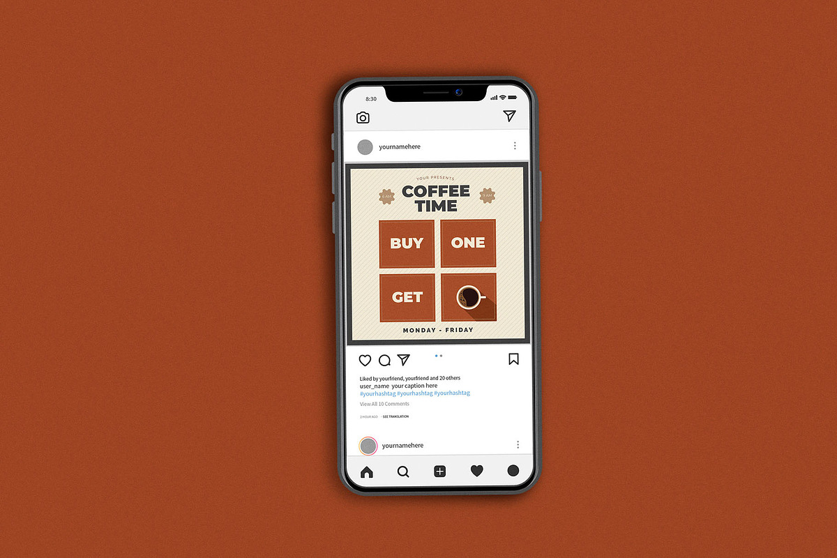 Coffee Time Windows, a Flyer Template by Me55enjah Design (Photo 3 of 4)