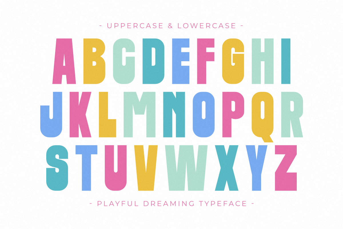 Playful Dreaming - Modern Display, a Sans Serif Font by Pian45 Studio (Photo 6 of 8)