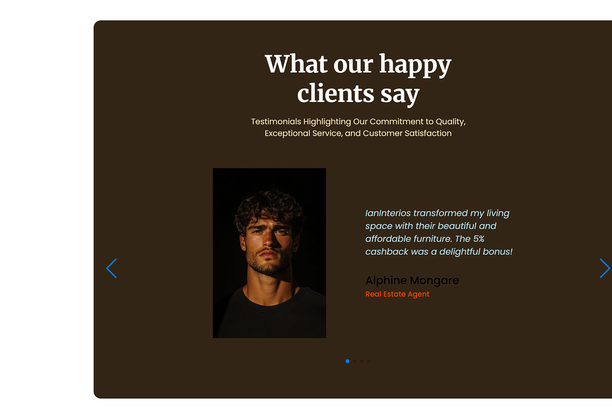 IanInterior-Interior Design Template, a React Template by NomaTemplates (Photo 8 of 12)