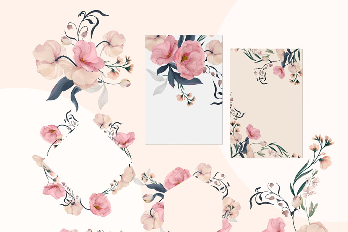 Eustoma Floral Pattern and Graphic, a Pattern Graphic by Madebyia (Photo 9 of 15)