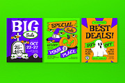 Halloween Sale Banner, a Social Media Template by graphicook (Thumbnail 4 of 4)