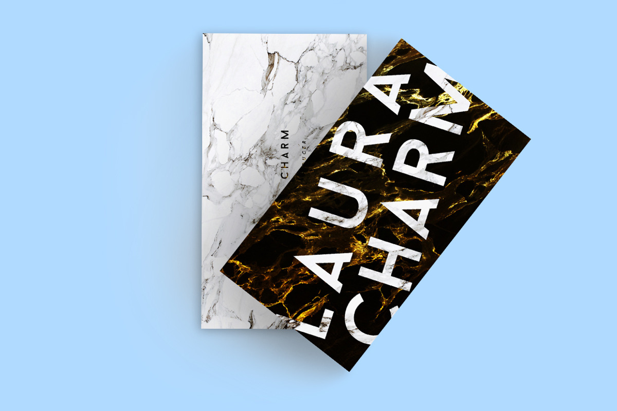 MARBLE PLAY Business Card Template, a Business Card Template by cadinera (Photo 5 of 9)