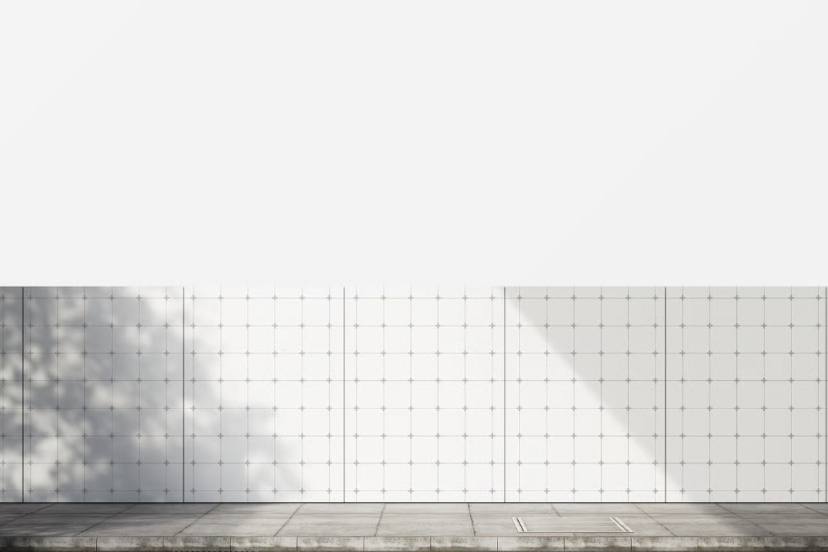 Construction Hoarding Mockup, an Advertising Mockup by graphicsauce (Photo 3 of 3)