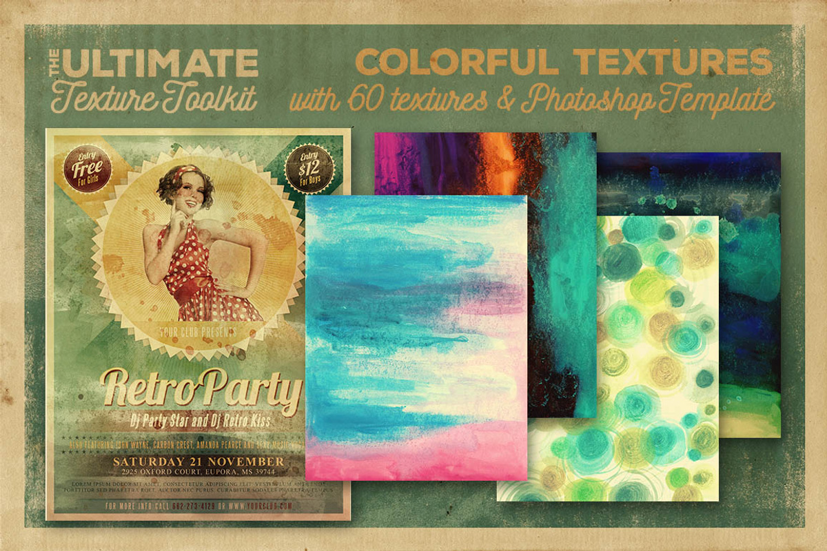 SALE The Ultimate Texture Toolkit, a Texture Graphic by Cruzine (Photo 9 of 39)