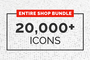 ENTIRE SHOP BUNDLE - 20,000+ icons