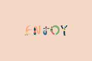 Characters alphabet and numbers, a Decorative Illustration by Tiendita de dani (Thumbnail 6 of 6)