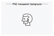 People Face Avatars Set, a Person Illustration by Designfour (Thumbnail 6 of 7)