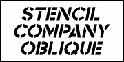 Stencil Company JNL, a Sans Serif Font by Jeff Levine Fonts (Thumbnail 4 of 5)