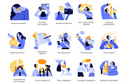 Colorful business set, a Person Illustration by StonePic (Thumbnail 2 of 3)