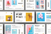 Portfolio Presentation Layout, a Presentation Template by ContestDesign (Thumbnail 1 of 5)