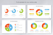 Pie Chart infographic PowerPoint, a Presentation Template by Mighty-Slide (Thumbnail 2 of 8)