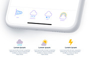 Weather | 32 Icons Set, an Outline Icon by Marina Silence (Thumbnail 12 of 17)