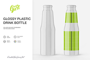 Glossy Plastic Drink Bottle Mockup, a Product Mockup by Green Art (Thumbnail 5 of 5)