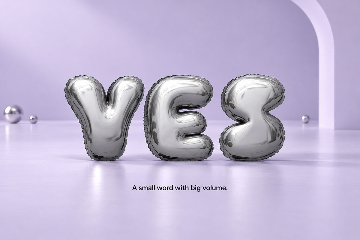 Chrome Balloon Font, a Sans Serif Font by Handmadefont (Photo 3 of 15)