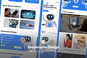 EchoAI – Chatbot UI Design Template, a Landing Page Template by twinstd (Thumbnail 3 of 5)