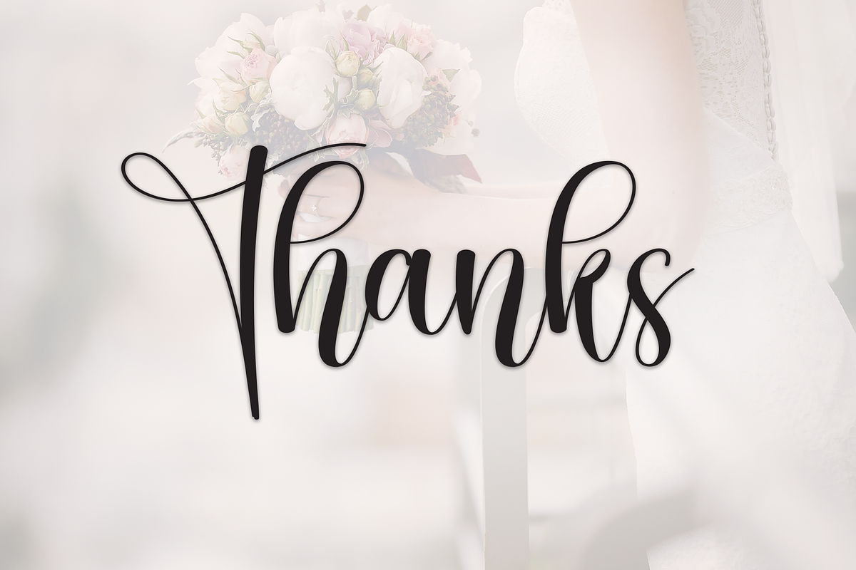 Bride | Script Font, a Handwritten Font by Scratchones (Photo 9 of 9)
