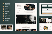 LuxDin - Restaurant Website, an UI Kit Template by peterdraw (Thumbnail 5 of 9)