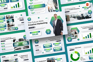 Creative Marketing - PowerPoint, a Presentation Template by QR Design Studio