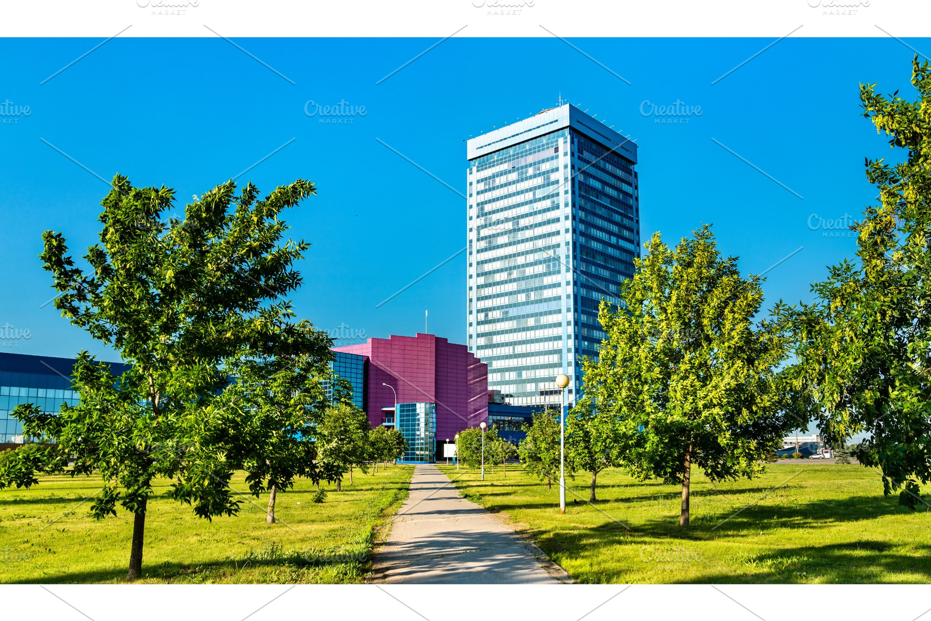 Automotive factory in togliatti stock photo containing vaz and factory, an Architecture Photo by Leonid Andronov