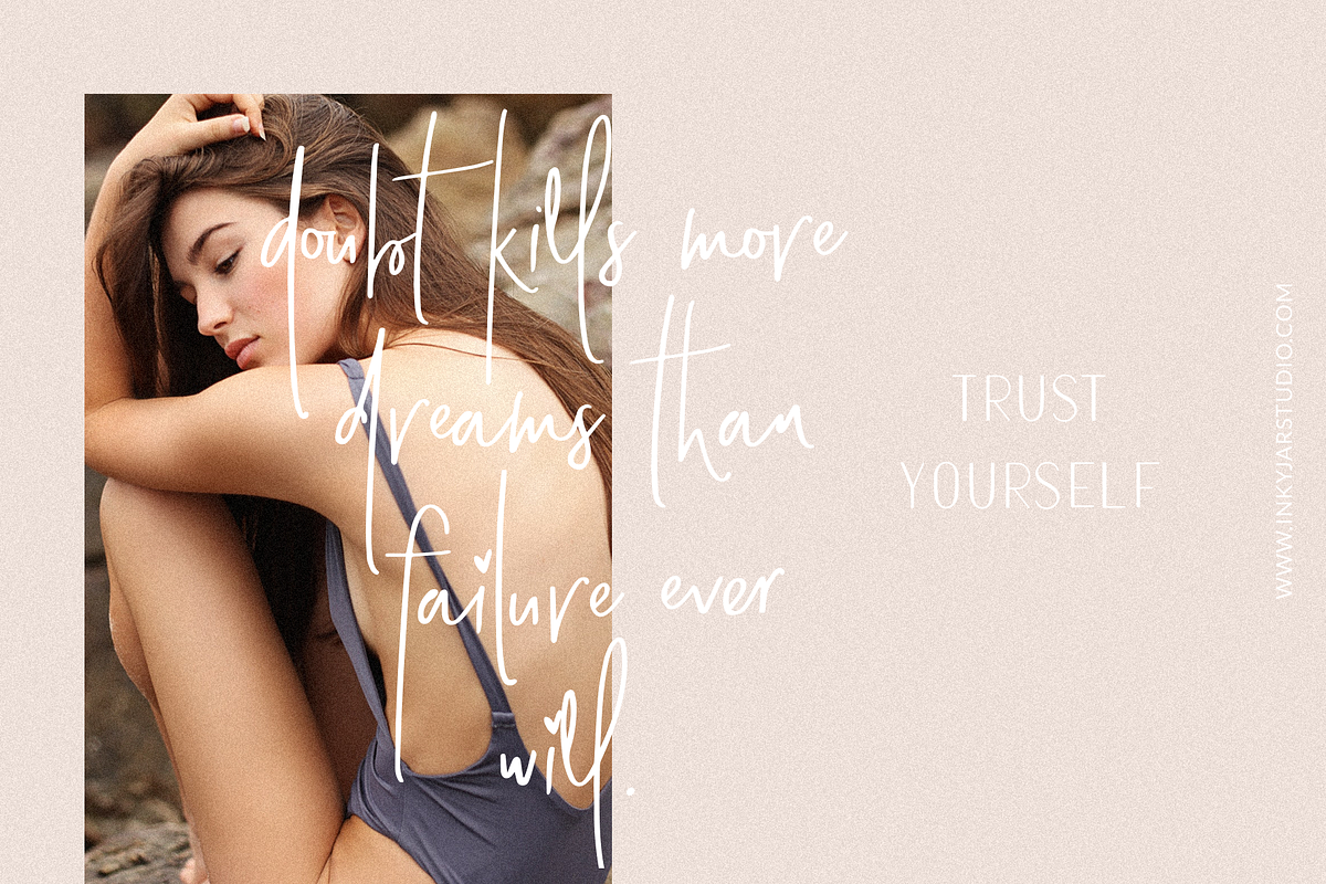 Stylish Font Duo + Logo Templates, a Sans Serif Font by Inky Jar Design Studio (Photo 11 of 14)