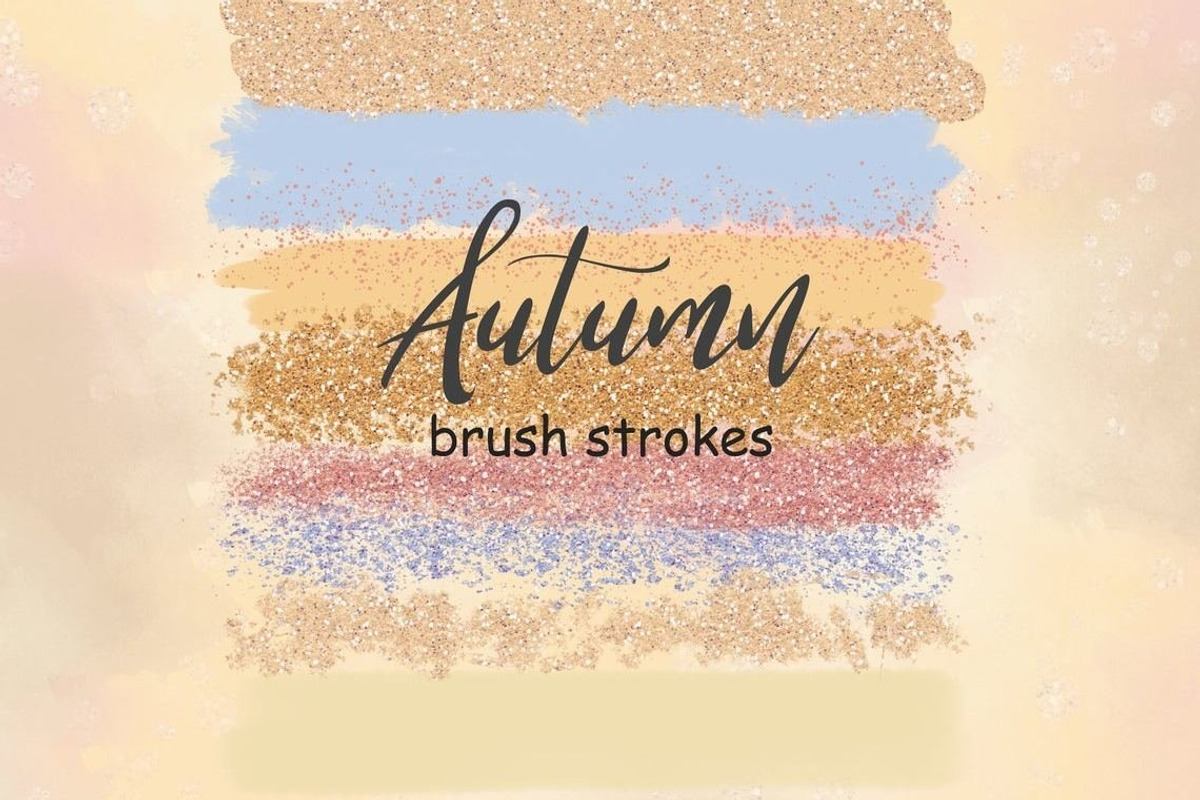 Autumn Brush Strokes, an Object Illustration by GlamArtZhanna (Photo 2 of 3)