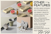 Mockup packaging set - part 1, a Cups & Container Mockup by Creatoom (Thumbnail 7 of 11)