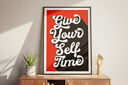 Gesture - Bold Script Font, a Script Font by HRDR (Thumbnail 2 of 9)