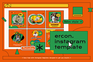 Ercon Post & Story Template