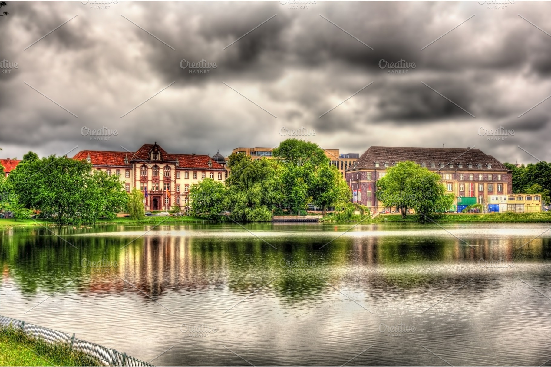 Department of justice equality and integration in kiel germany stock photo, a Nature Photo by Leonid Andronov