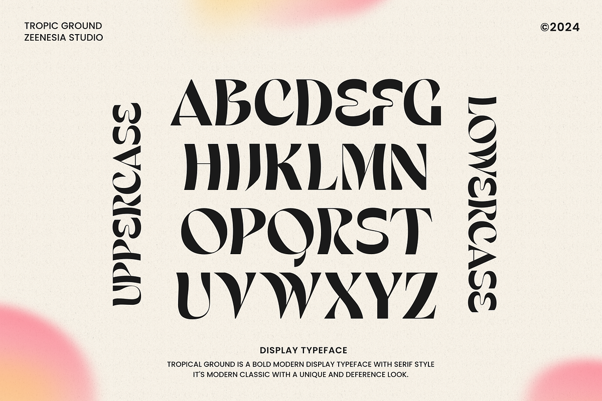 Tropic Ground Font, a Sans Serif Font by zeenesia (Photo 12 of 15)