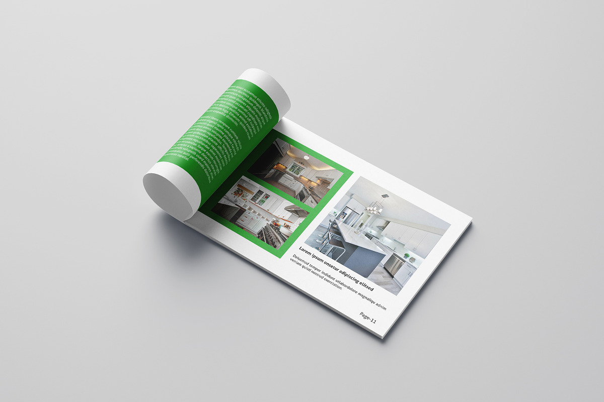 Interior Design Portfolio Brochure, a Brochure Template by retrographix (Photo 6 of 9)